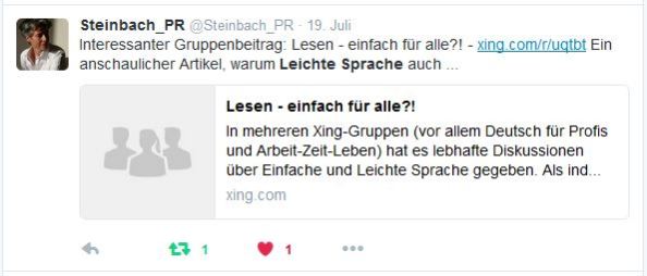 Steinbach-PR Lesen-einfach-fuer-alle Twitter 19.7.16